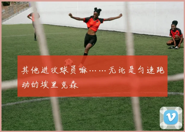 其他进攻球员嘛……无论是匀速跑动的埃里克森