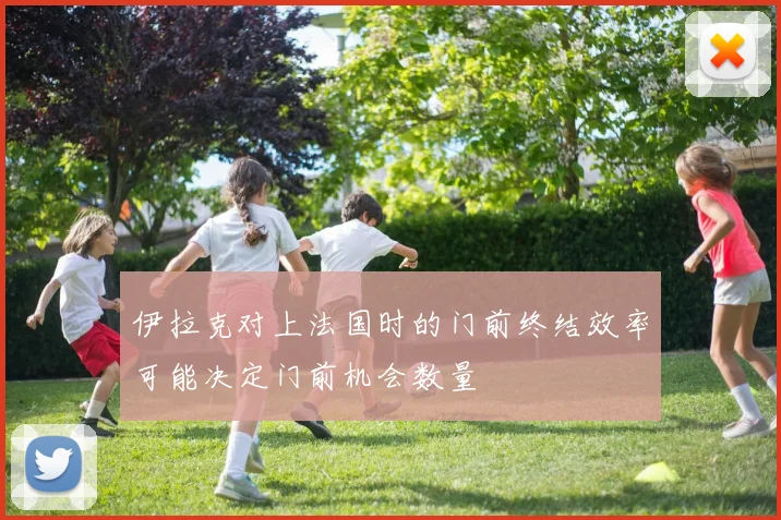 伊拉克对上法国时的门前终结效率可能决定门前机会数量